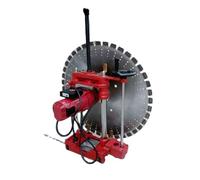 Sistema de sierra hidráulica de pared para corte vertical y horizontal de hormigón, máquina de corte de precisión para demolición y modificaciones estructurales