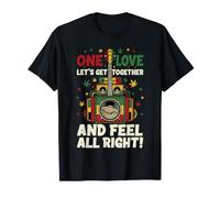 Sistema de Sonido Reggae One Love Let's Get Together Camiseta