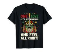 Sistema de Sonido Reggae One Love Let's Get Together Camiseta gráfica económica