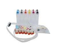 Sistema de Suministro de Tinta Ciss 6 Colores 378XL 478XL 312XL 314XL Sin Chip Compatible con Epson Expression Photo XP-15000 XP-15080 XP-15010