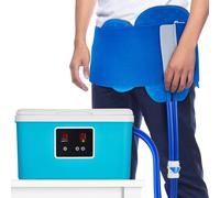 Sistema de terapia de frío con almohadilla universal para cadera, espalda o rodilla, cuidado postoperatorio, cirugías de espalda, fusión espinal, reemplazo de cadera, artrosis, ACL, MCL, hinchazón,