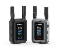 Sistema de Transmisión de Video HD Port Inalámbrico SYNCO XVision, Transmisor y Receptor HD 1080P 60FPS con Doble Salida HD Port y Loop out 0.04s de Latencia 300m para Transmisiones en Directo