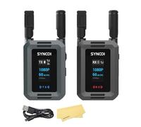 Sistema de transmisión de vídeo inalámbrico SYNCO XVision HD, 1080P/60 fps, Alcance Estable de 300 m, latencia ultrabaja de 40 ms, colaboración Entre múltiples Dispositivos, alimentación NP-F/USB-C