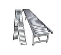 Sistema de transportador de rodillos pesados de 136.1 kg ft Modu Flow Trac para manipulación de herramientas y Rcat Fac (50.8 cm, 50 cm, 1.0 m) y transporte eficiente