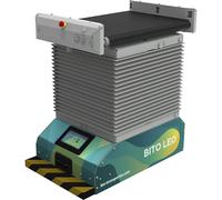 Sistema de transporte sin conductor LEO BITO, Flow con elevación de tijera