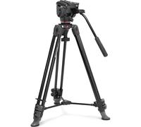 Sistema de vídeo de aluminio Manfrotto 500X y dos patas