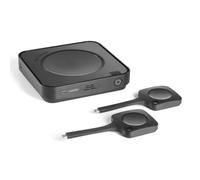 Barco Hub Pro Sistema modular de videoconferencia ClickShare para salas de reuniones híbridas con dos botones ClickShare con USB-C DisplayPort™