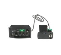 Sistema Ecualizador EQ De 3 Bandas, Preamplificador De Guitarra Acústica, Ecualizador EQ, Pastilla Piezoeléctrica, Amplificador Sintonizador LCD
