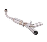 Sistema Escape Antideslizante Motocicleta Accesorios Silenciador Doble Orificio Para GROM125 SF 2015-2020