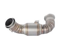 Sistema Escape Para CFMOTO 800 MTX800 2024 2025 Silenciador Tubo Conexión Medio Con Orificio Para Sensor O2 acero inoxidable(Style 4)
