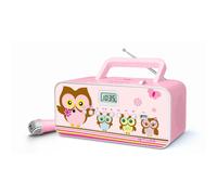Sistema estéreo portátil Muse M-29KP 1W RMS Radio FM/MW CD USB MP3