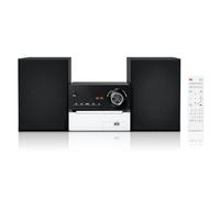 Sistema Estéreo RMS 30W para Hogar, Admite Bluetooth, USB, Entrada AUX, CD | Equipado con Control Remoto y Altavoces Dobles, Minicadenas de Musica para Casa
