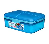 Sistema - Fiambrera con Tres Compartimentos (2 l, Incluye Tarro)