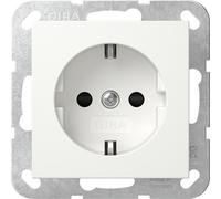 Sistema Gira 55 Seguridad Plus Toma Schuko 6mm² Blanco Puro - 498103