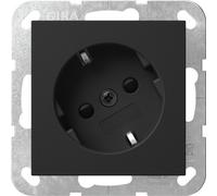 Sistema Gira 55 Toma De Corriente De Seguridad En Ángulo De 30 Grados Negro Mate - 4418005