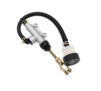 Sistema hidráulico freno Cilindro maestro de aceite hidráulico freno trasero universal para motocicleta Dirt Pit Bike ATV Disco y pompa de freno (40mm Sliver)