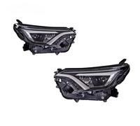 Sistema Iluminación Compatible Con Toyota Para RAV4 2016-2019 Luces Antiniebla DRL Freno Luz Direccional Auto Listo Para Usar Conjuntos Faros Delanteros