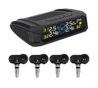 Sistema inalámbrico de monitoreo de presión de neumáticos con precisión mejorada y alertas de alarma múltiple para todos los vehículos (incorporado)