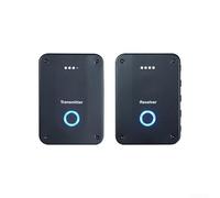 Sistema intrauditivo inalámbrico, estéreo de 2,4 G con rango de 30 m para ensayos de banda en vivo, transmisor ABS y juego de receptor