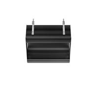 Sistema lineal de techo empotrado Gessi, cuerpo base L = 460 mm para un máximo de 2 módulos con instalación SHIFT-Fix, 61004299