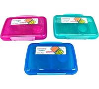 Sistema Lunchbox 2er Set small Split 2fach unterteilt pink & lila 5000095
