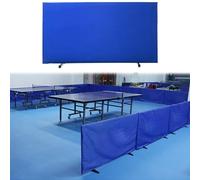 Sistema modular de panel de barrera deportiva independiente para contención de pelotas de cancha y fácil recuperación