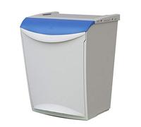 Denox DEN115 Ecosystem Sistema Modular de Reciclaje 25 litros, Azul, 340x300x423 mm