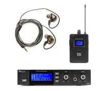 Sistema Monitorización In Ear Power Dynamics PD810 UHF 15 Canales 50 m Alcance