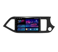 Sistema Multimedia del Coche Reproductor de Coche Radio 9 Pulgadas Pantalla táctil Multimedia Navegación GPS Bluetooth Soporte 4G WiFi(8 Core 4G+WiFi 4G+64G)