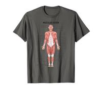 Sistema Muscular Enfermera Médico Divertido Med Chistes Médicos Humor Camiseta