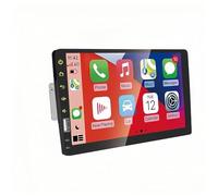 Sistema navegación Coche Reproductor MP5 para Coche para Pioneer de 1 DIN y 9 Pulgadas con Radio, Pantalla CarPlay Android Auto