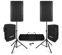 Sistema PA Vonyx VSA150S 1000W RMS Bluetooth USB Soportes Fundas