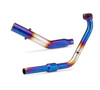 Sistema Para Escape Motocicleta Modificado Tubo Delantero Acero Inoxidable 51mm Carreras Para YAMAHA MT15 R15 XSR155 V3 V4 adaptador(TYPE-B)