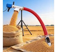 Sistema Portátil De Transporte Por Tornillo Sin Fin Eléctrico,4M | Transportador Sinfín Tornillo Sinfin Portátil De Grano Máquina Alimentación Neumática,4M