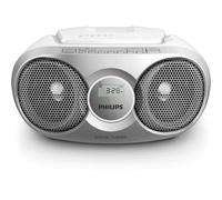 Sistema portátil Philips AZ215S/12 3W RMS Radio FM CD CD-R CD-RW Plata