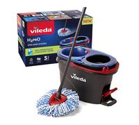 Sistema rotativo H2PrO - Cubo con pedal y fregona de microfibras - Vileda