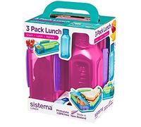 Sistema Snack Attack Duo - Recipiente para Comida, 975 ml, plástico, 19.7 x 15.8 x 5.85 cm