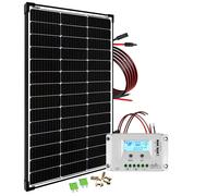 Sistema solar 100Wp sistema fotovoltaico sistema completo basicPremium-L Blac...