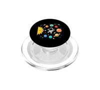 Sistema Solar Astronauta Planetas Astronomía Ciencia Espacial Niños PopSockets PopGrip para MagSafe