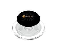 Sistema Solar Astronomía Espacio Gamer Gráfico Divertido PopSockets PopGrip para MagSafe