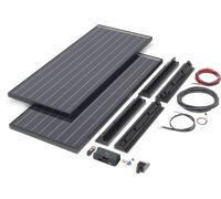 Sistema solar completo 220 wp 220-2 mc slim black line elektronik büttner