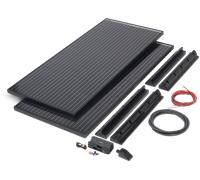 Sistema solar completo 340 wp 340-2 mc slim black line elektronik büttner