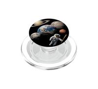 Sistema Solar Deportivo con gráfico de Astronauta PopSockets PopGrip para MagSafe