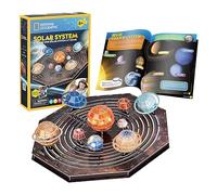Sistema Solar National Geographic - Sistema Solar para Niños | Puzzle 3D Niños | Puzzle 3D Adultos | 173 Piezas | Maquetas para Montar