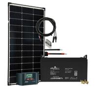 Sistema solar Offgridtec® 130 vatios BIG-L 130W 122Ah 12V sistema completo
