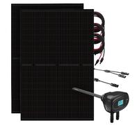 Sistema solar paneles solares varilla calefactora agua caliente solución...