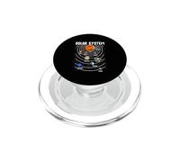 Sistema Solar Planetas Camiseta Niños Espacio Astronomía PopSockets PopGrip para MagSafe