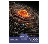 Sistema Solar Rompecabezas Imposible,desafío for Adults Interesante Entretenimiento Creativo 1000 Piezas Obra De Arte De Juego De para Adultos Y Niños 38x26cm/1000pcs