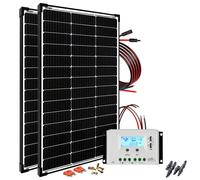 Sistema Solar Sistema Completo 200W Paneles Solares BasicPremium-L Offgridtec