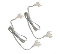 Sistema transparente de los cordones 2pcs del cuerpo de la espada de la esgrima diseñado para la comunicación inconsútil con los sistemas de puntuación